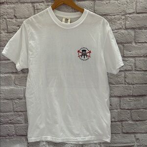 Barstool Sports American flag golf T shirt